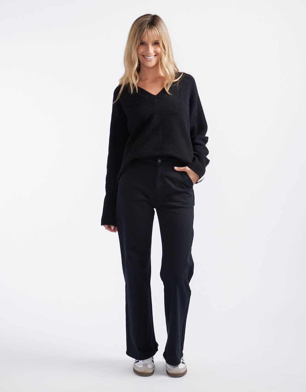 italian-star-shirley-jeans-black-womens-clothing