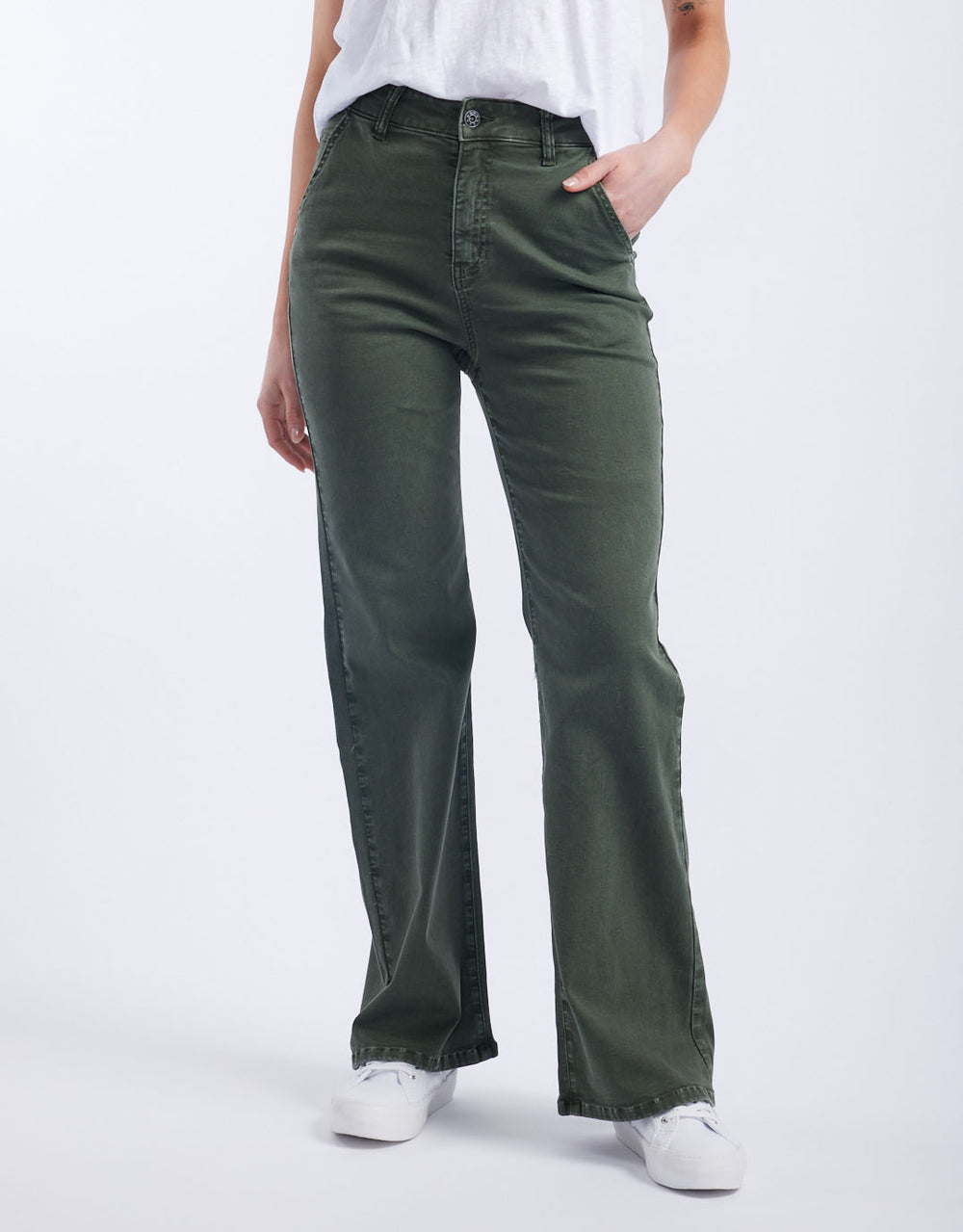 Shirley Jeans - Khaki