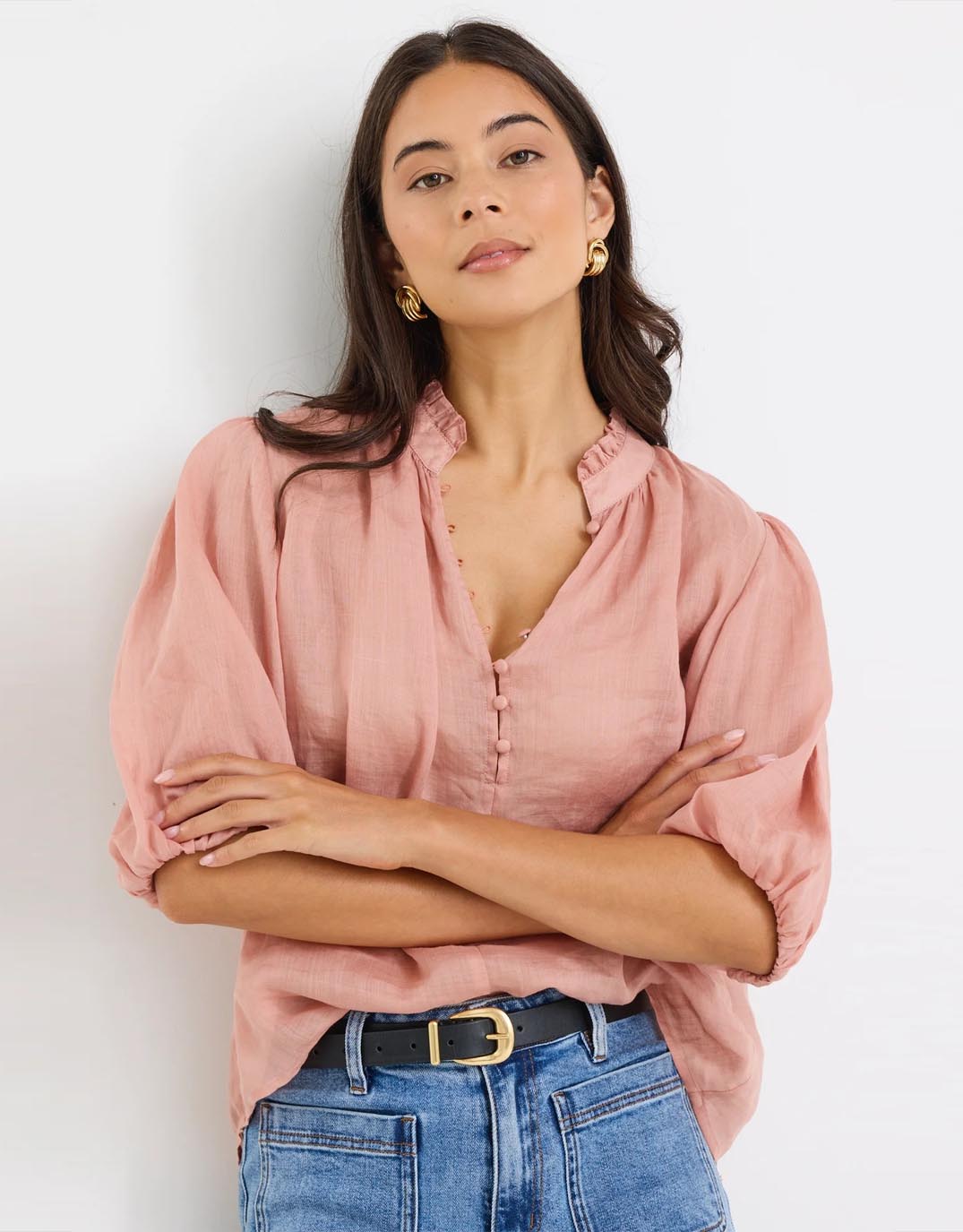 ivy-jack-closure-high-neck-buttoned-top-blush-womens-clothing