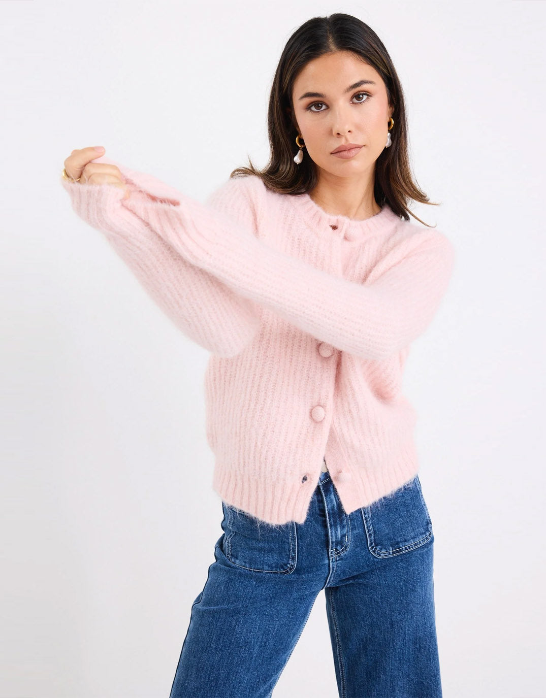 ivy-jack-highlight-mohair-blend-crewneck-cardigan-pink-womens-clothing
