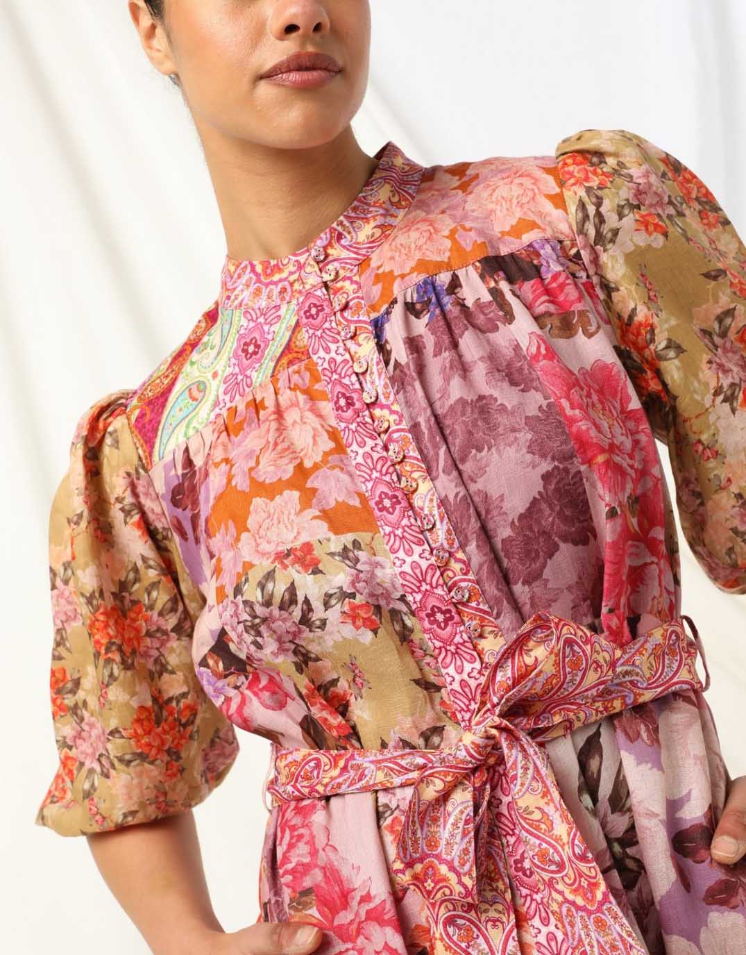 kachel-freya-dress-multi-womens-clothing