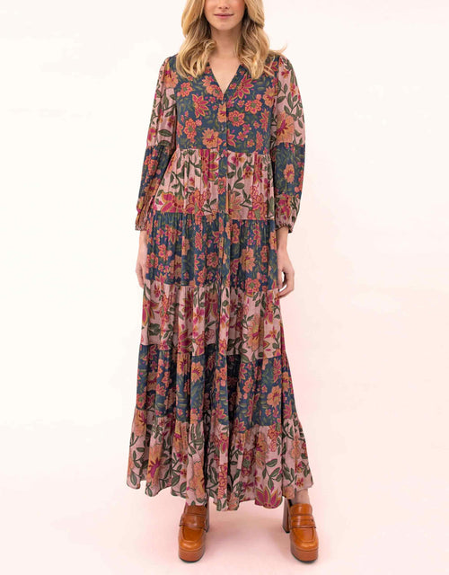 Kachel - Jodie Maxi Dress - Multi - paulaglazebrook Dresses