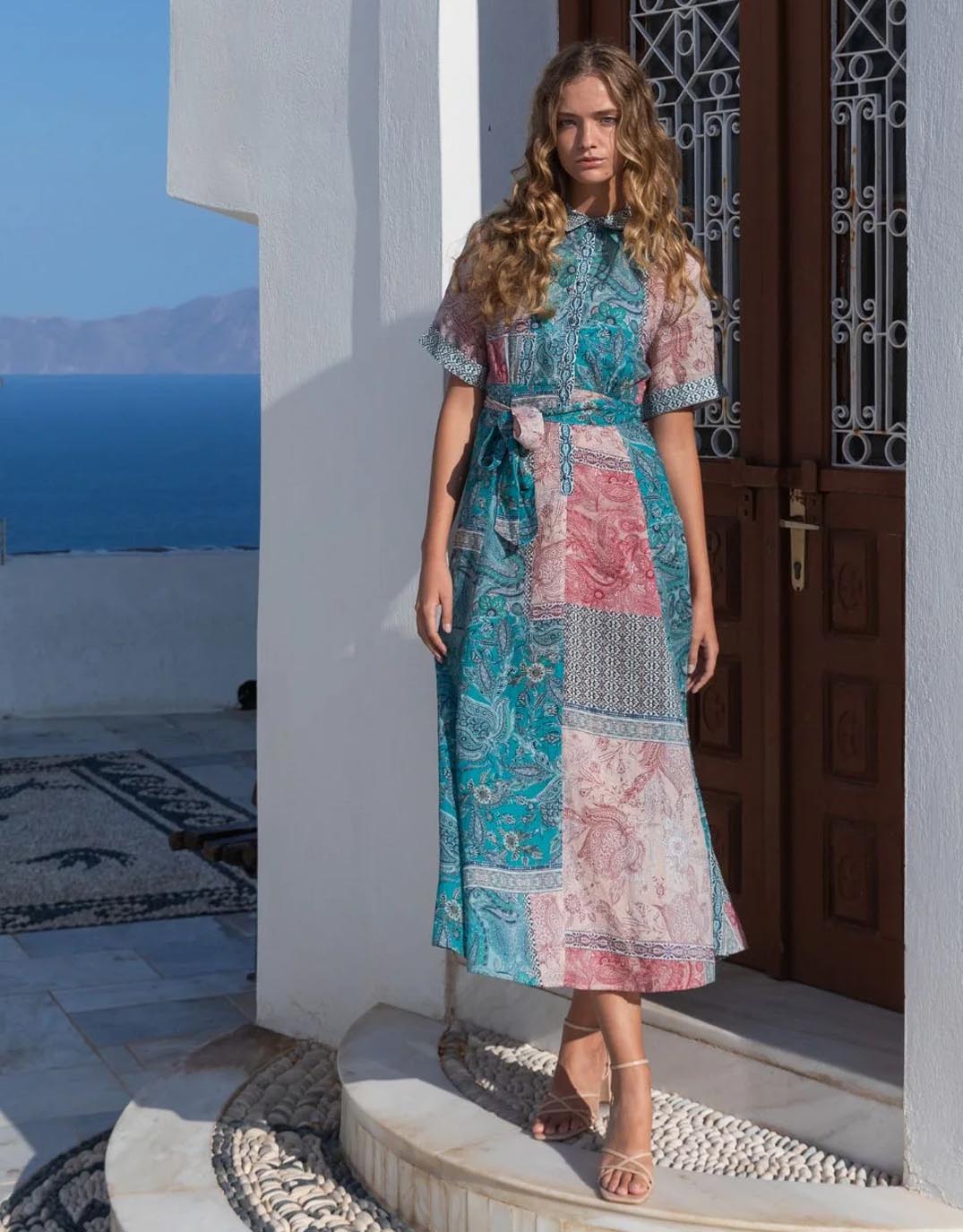 kachel-vanessa-maxi-dress-paisley-mosaic-womens-clothing