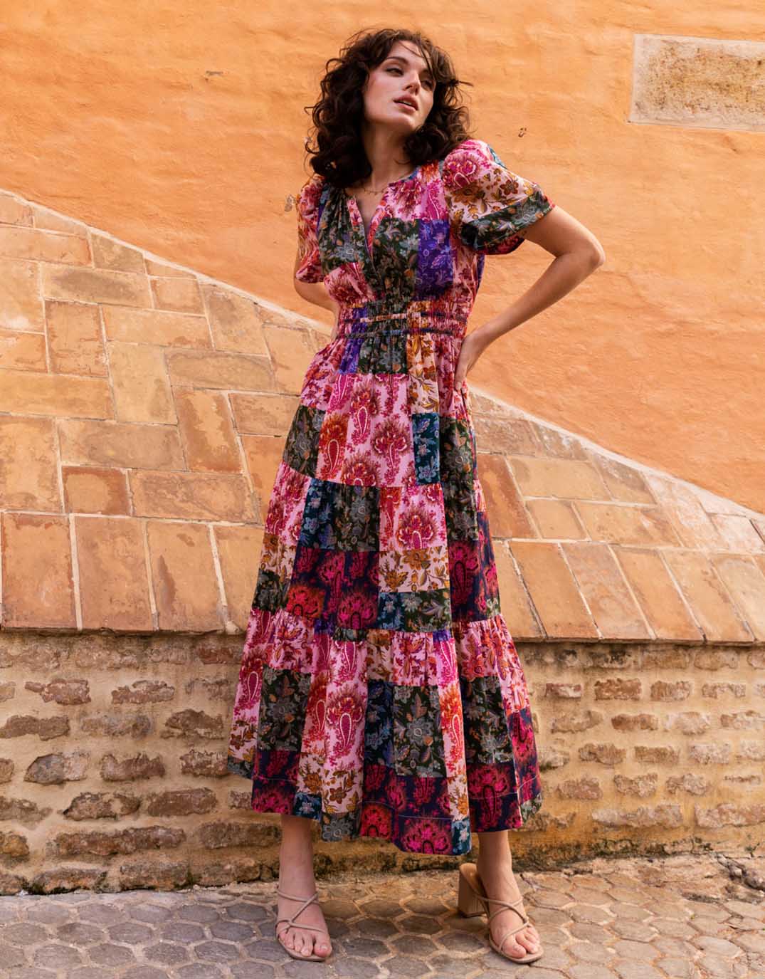 kachel-victoria-midi-dress-mosaic-paisley-womens-clothing