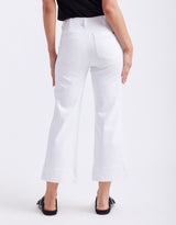 Celeste Wide Leg Jeans  - Snow White