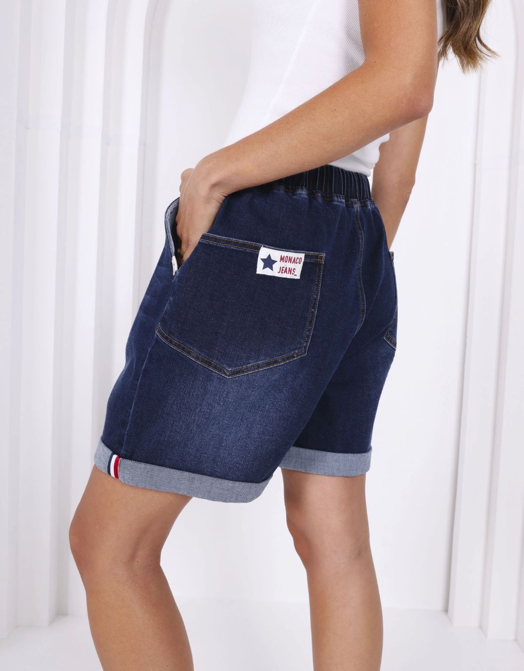 monaco-hugo-denim-shorts-ink-womens-clothing