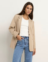 re-union-the-label-atlantic-lyocell-cotton-classic-blazer-taupe-womens-clothing