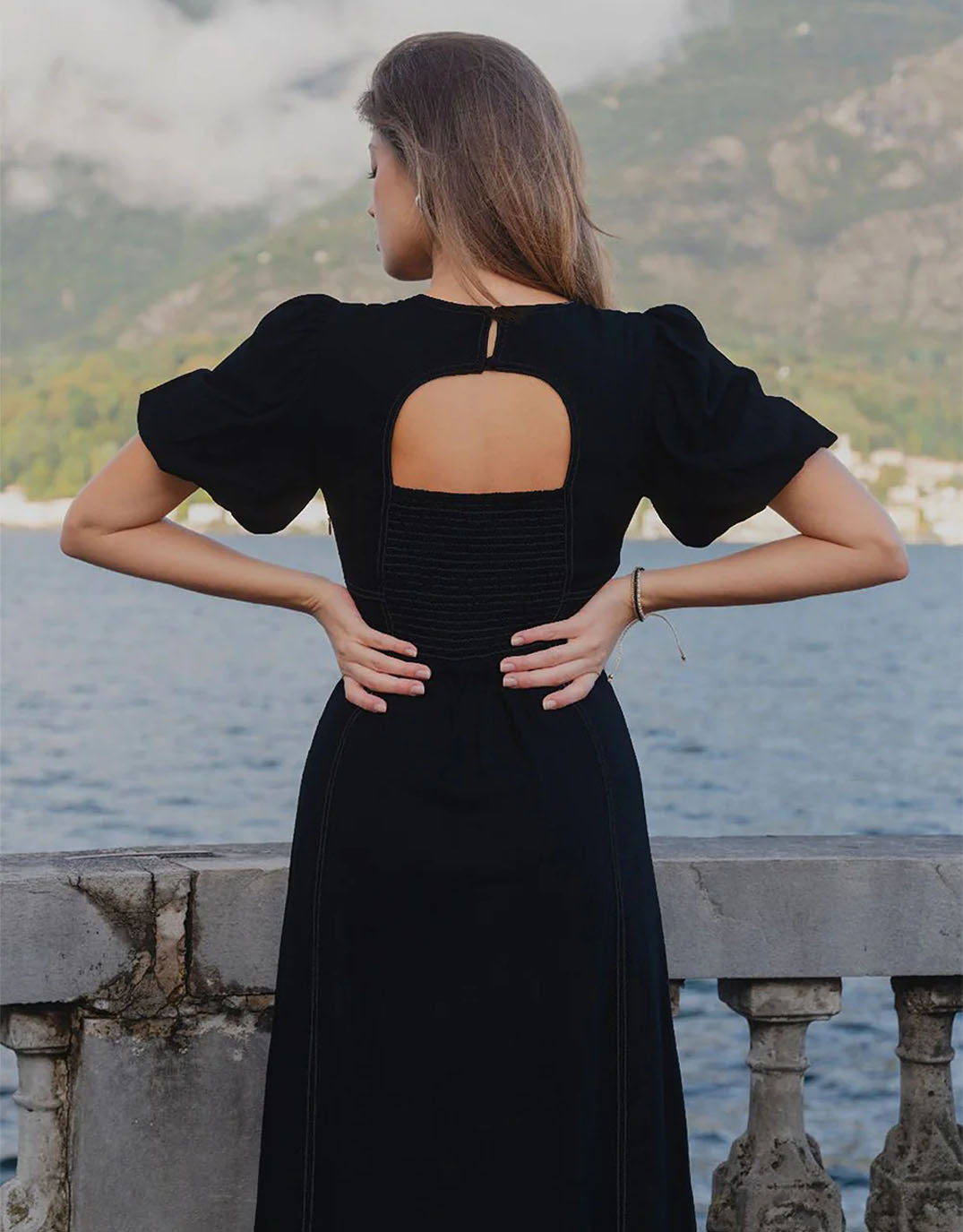 stories-be-told-state-linen-blend-midi-dress-black-womens-clothing