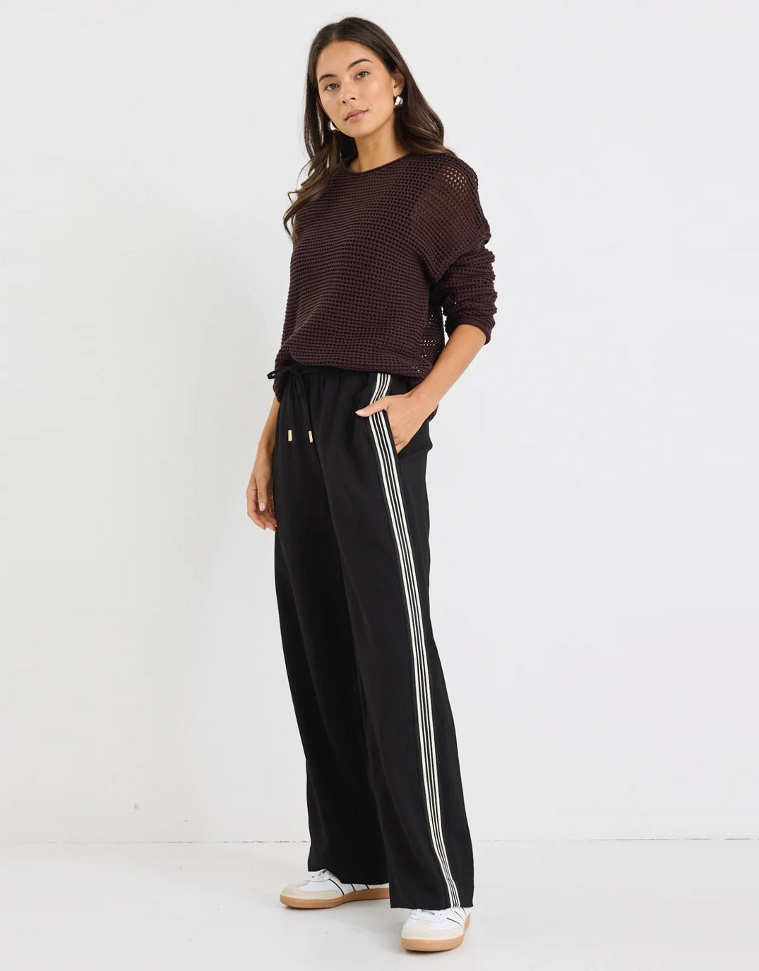 stories-be-told-vibe-jacquard-stripe-wide-leg-pants-black-womens-clothing