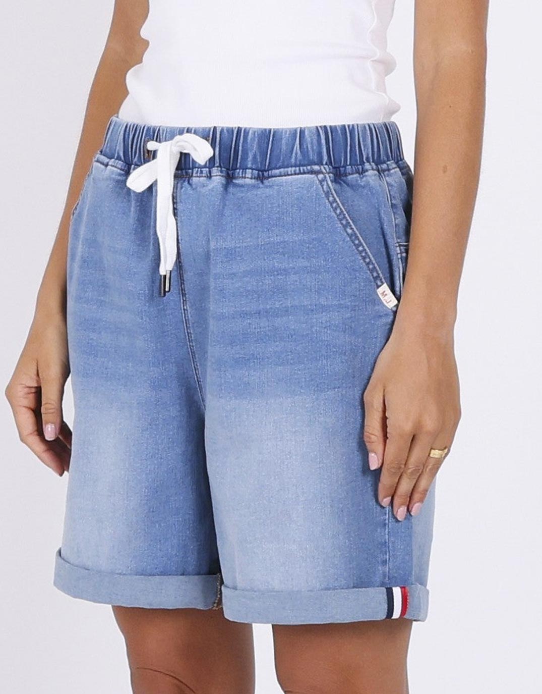 Hugo Denim Shorts - Light Blue