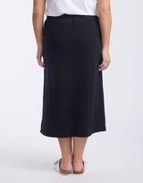 paulaglazebrook. - Off-Duty Trim Skirt - Black - paulaglazebrook Skirts