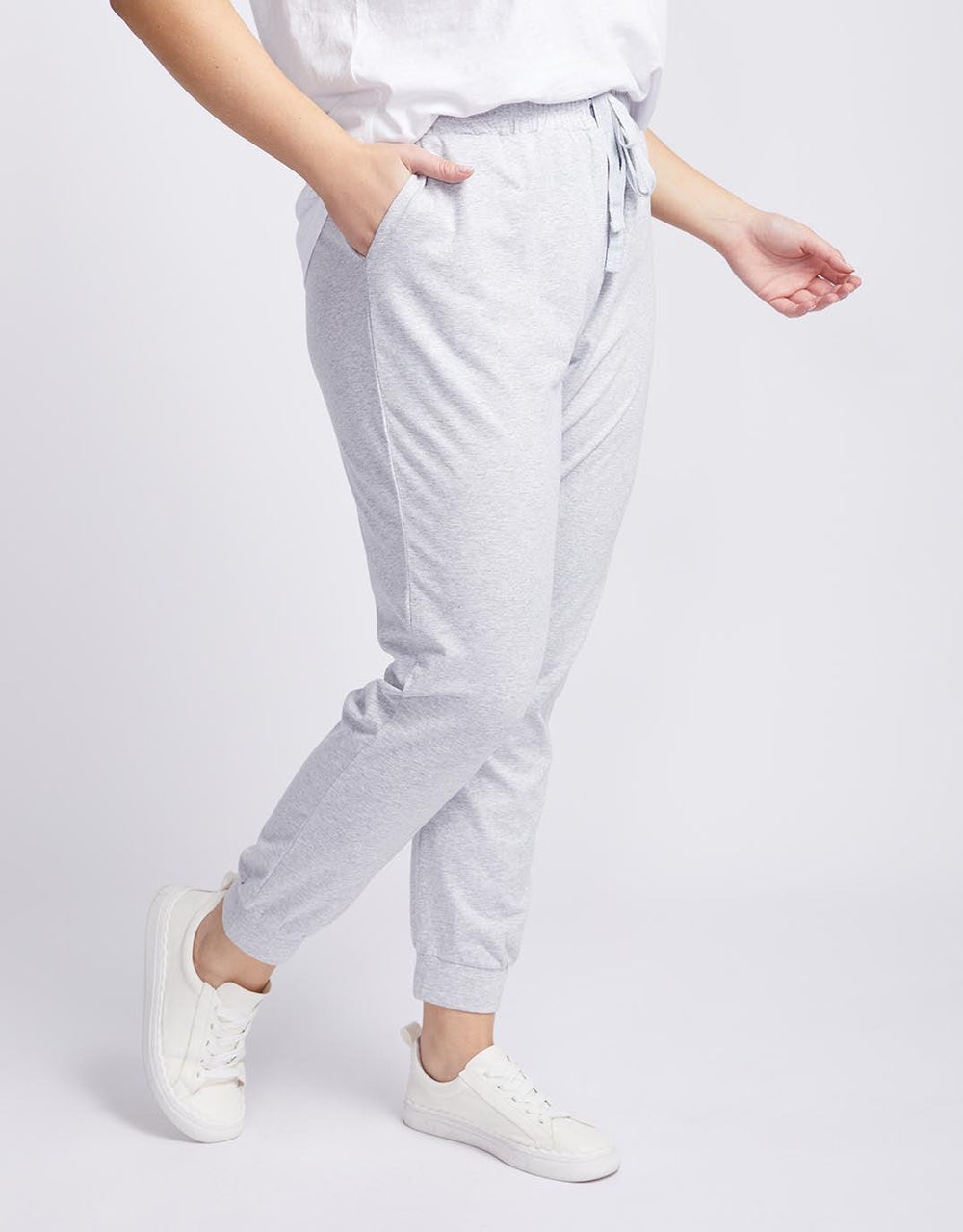 paulaglazebrook. - Original Lounge Pant - Grey Marle - paulaglazebrook Pants