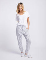 paulaglazebrook. - Original Lounge Pant - Grey Marle - paulaglazebrook Pants