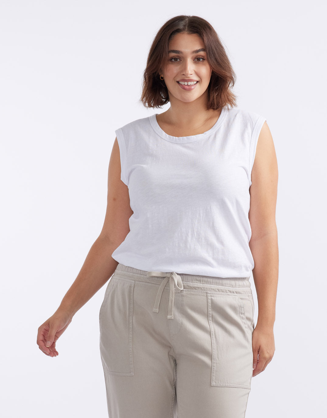 Cali Tank Top - White