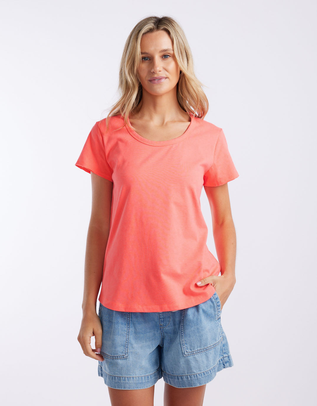white-co-club-tropez-round-neck-tee-watermelon-womens-clothing