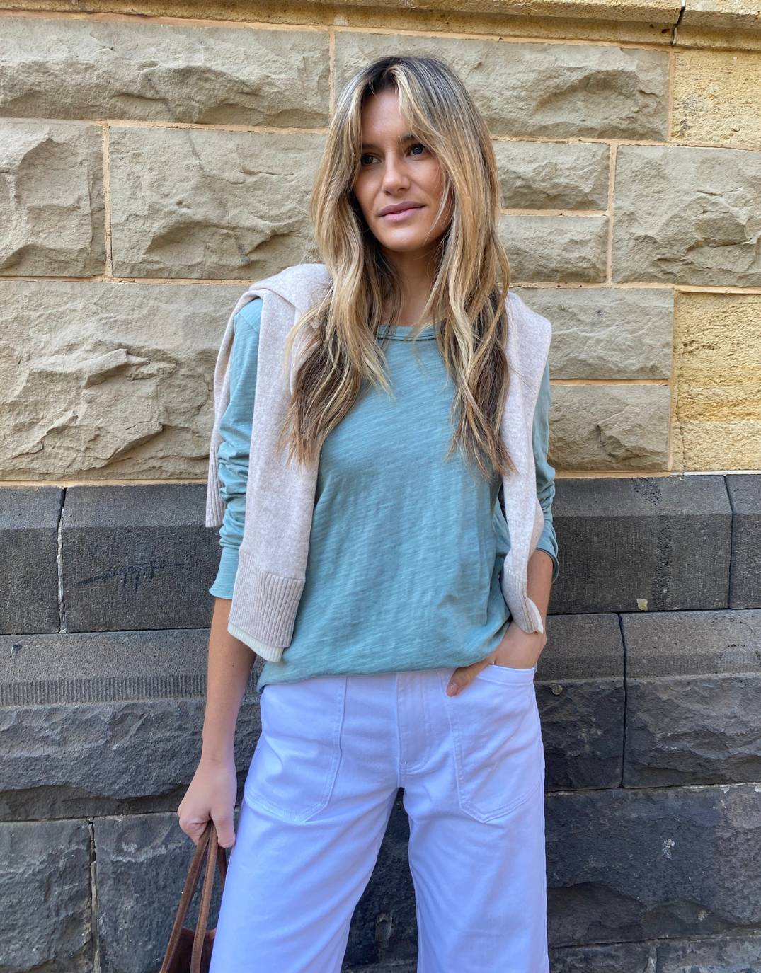 white-co-essential-scoop-hem-long-sleeve-t-shirt-sage-womens-clothing