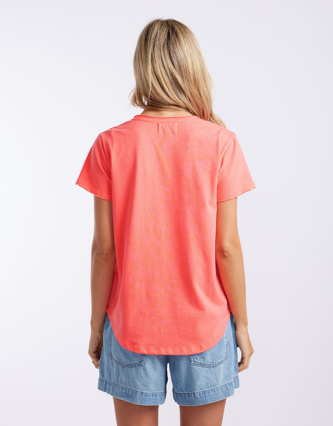 white-co-la-vacanza-vee-neck-tee-watermelon-womens-clothing