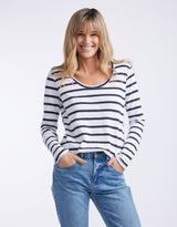 white-co-original-round-neck-long-sleeve-t-shirt-navy-white-stripe-womens-clothing