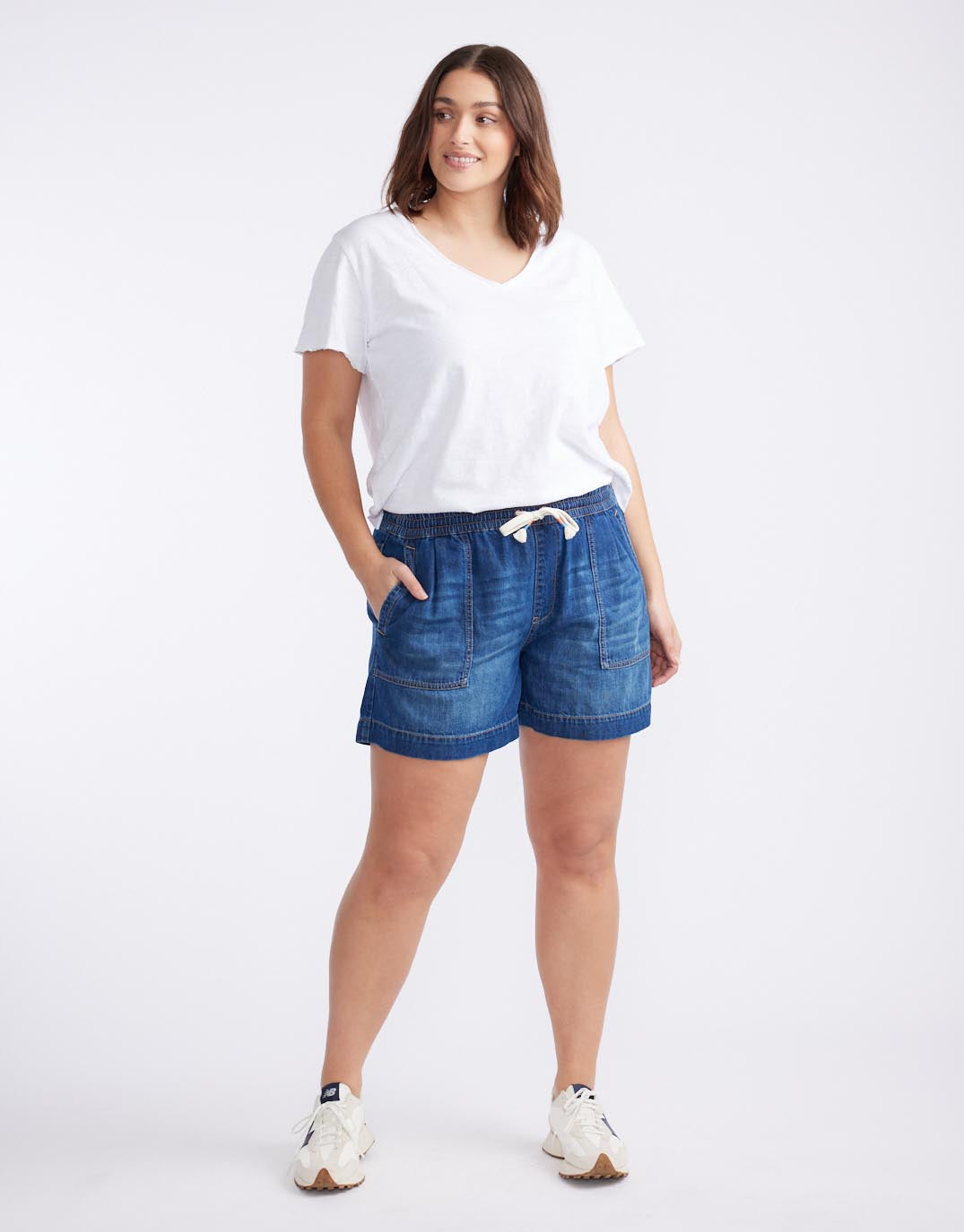Coco Denim Short - Dark Wash
