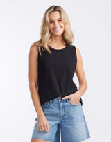 white-co-scoop-hem-tank-black-womens-clothing