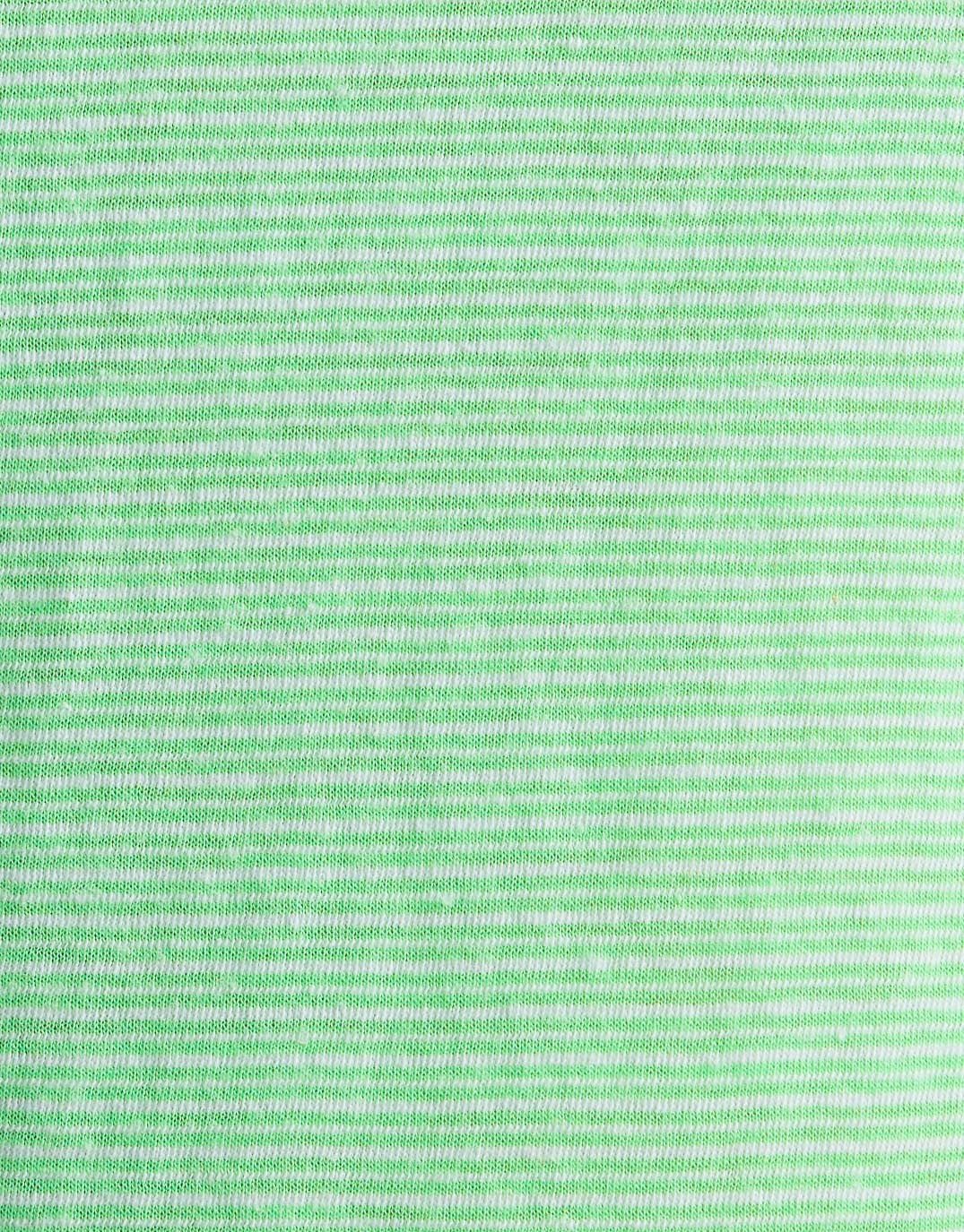 Sorbet Stripe Cali Tank - Neon Green