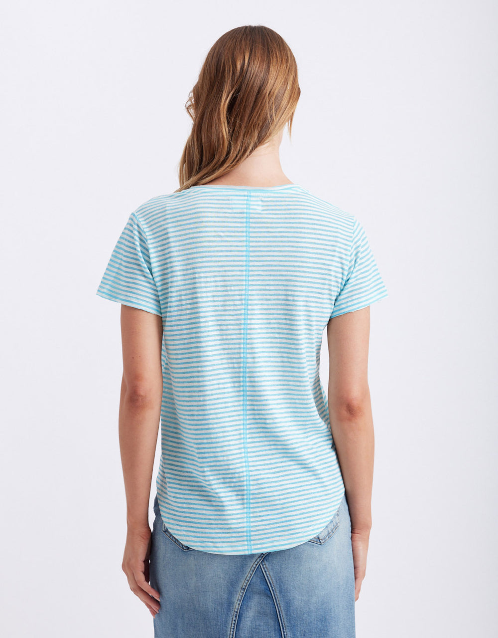 white-co-sorbet-stripe-vee-neck-tee-azure-blue-womens-clothing