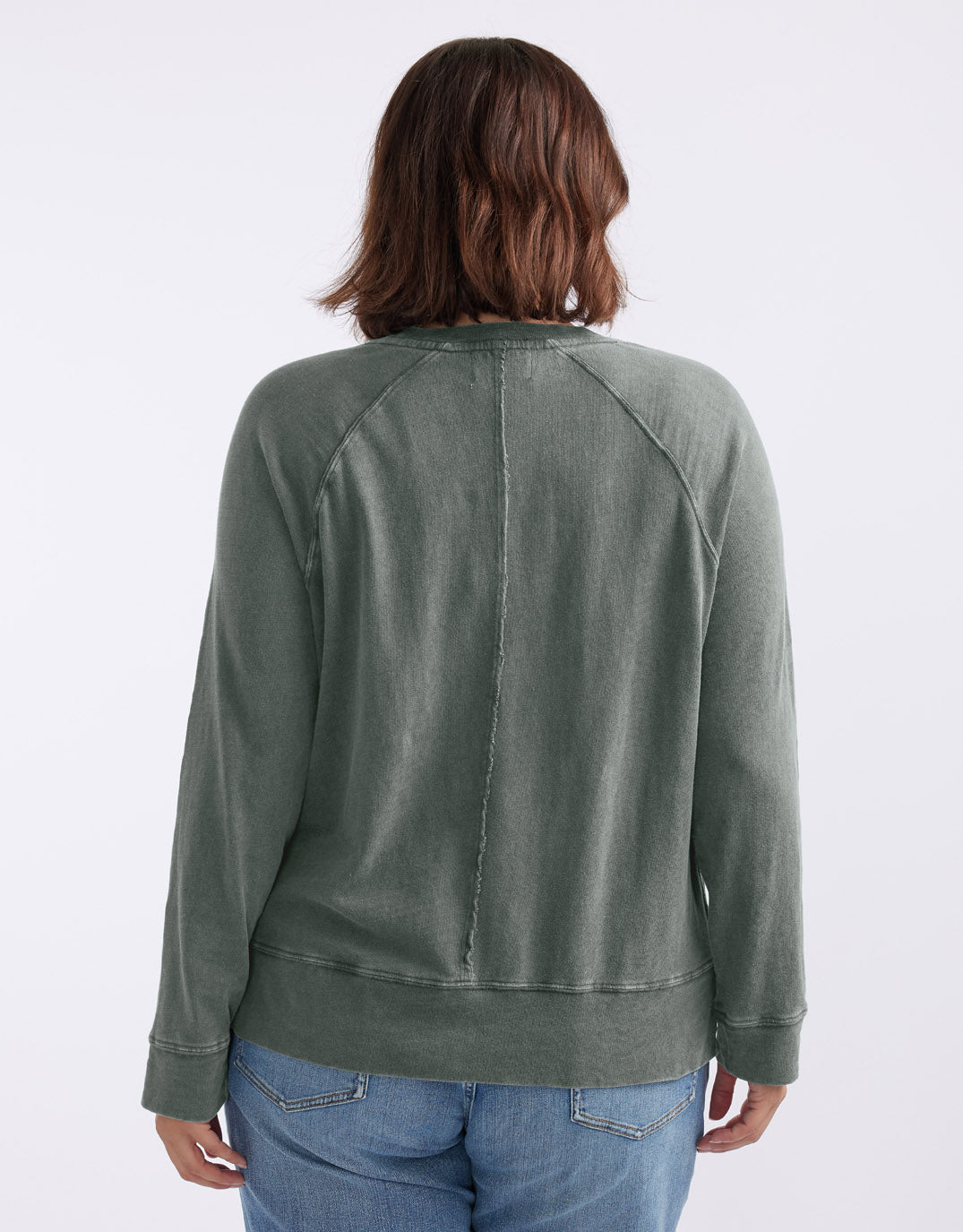 Sunset Throw On Top - Washed Khaki