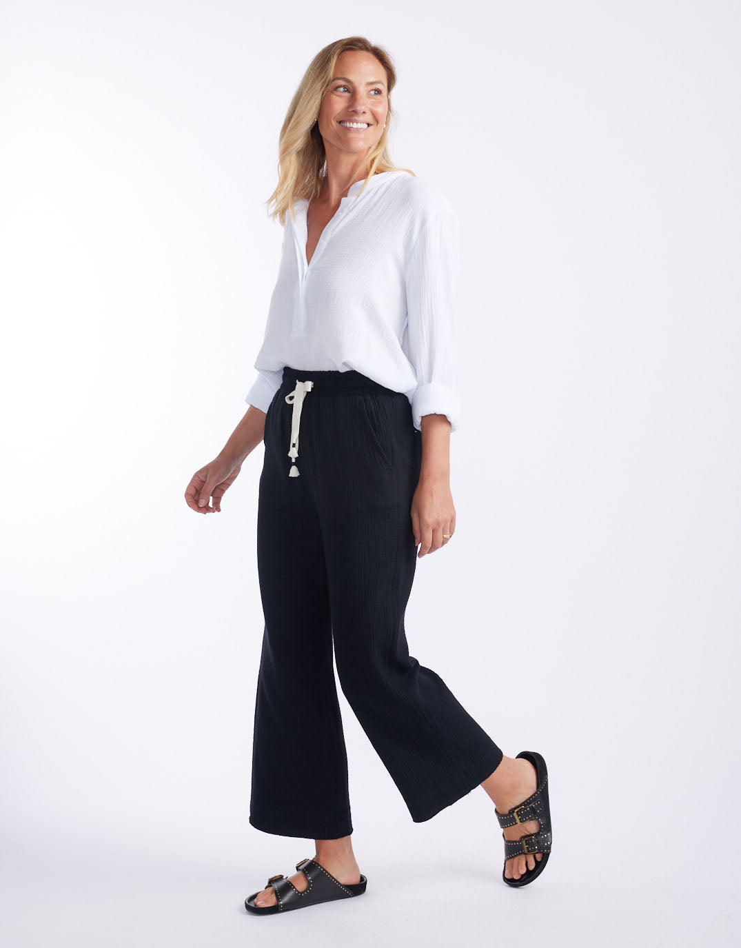 The Coastal Pant - Black
