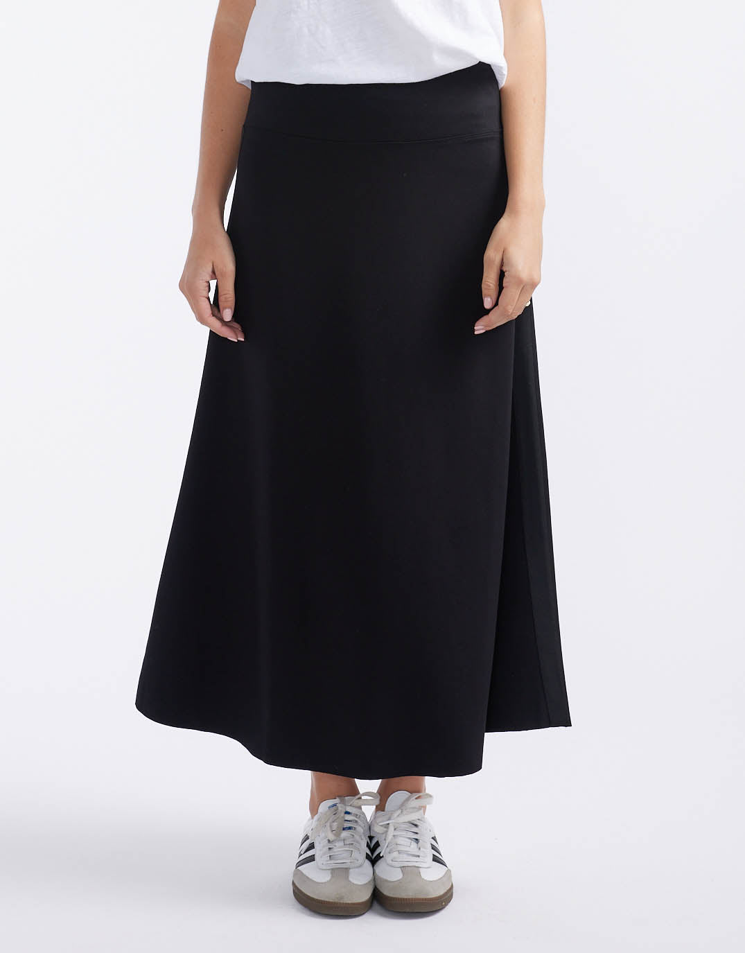 white-co-timeless-ponte-midi-skirt-black-womens-clothing