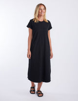 white-co-turn-back-tee-midi-dress-black-womens-clothing