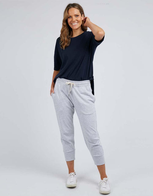 Elm - 3/4 Brunch Pants - Grey Marle - paulaglazebrook Pants