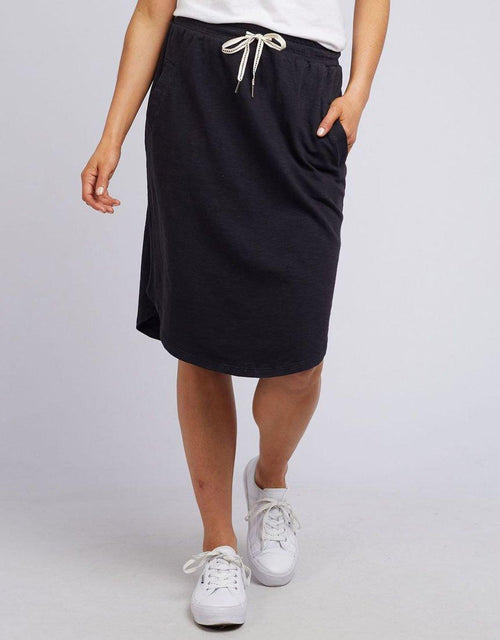 Elm - Isla Skirt - Washed Black - paulaglazebrook Skirts