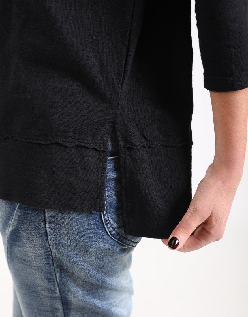 Foxwood - Jayne Throw On Top - Black - White & Co Living Jumpers