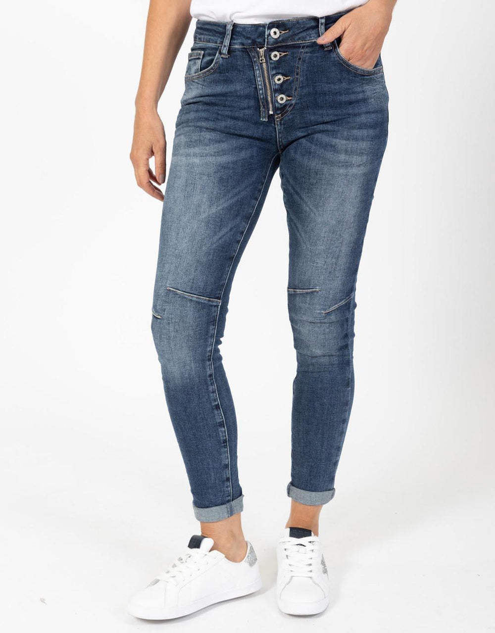 Italian Star - Italian Star Jeans - Blue Denim - paulaglazebrook Jeans