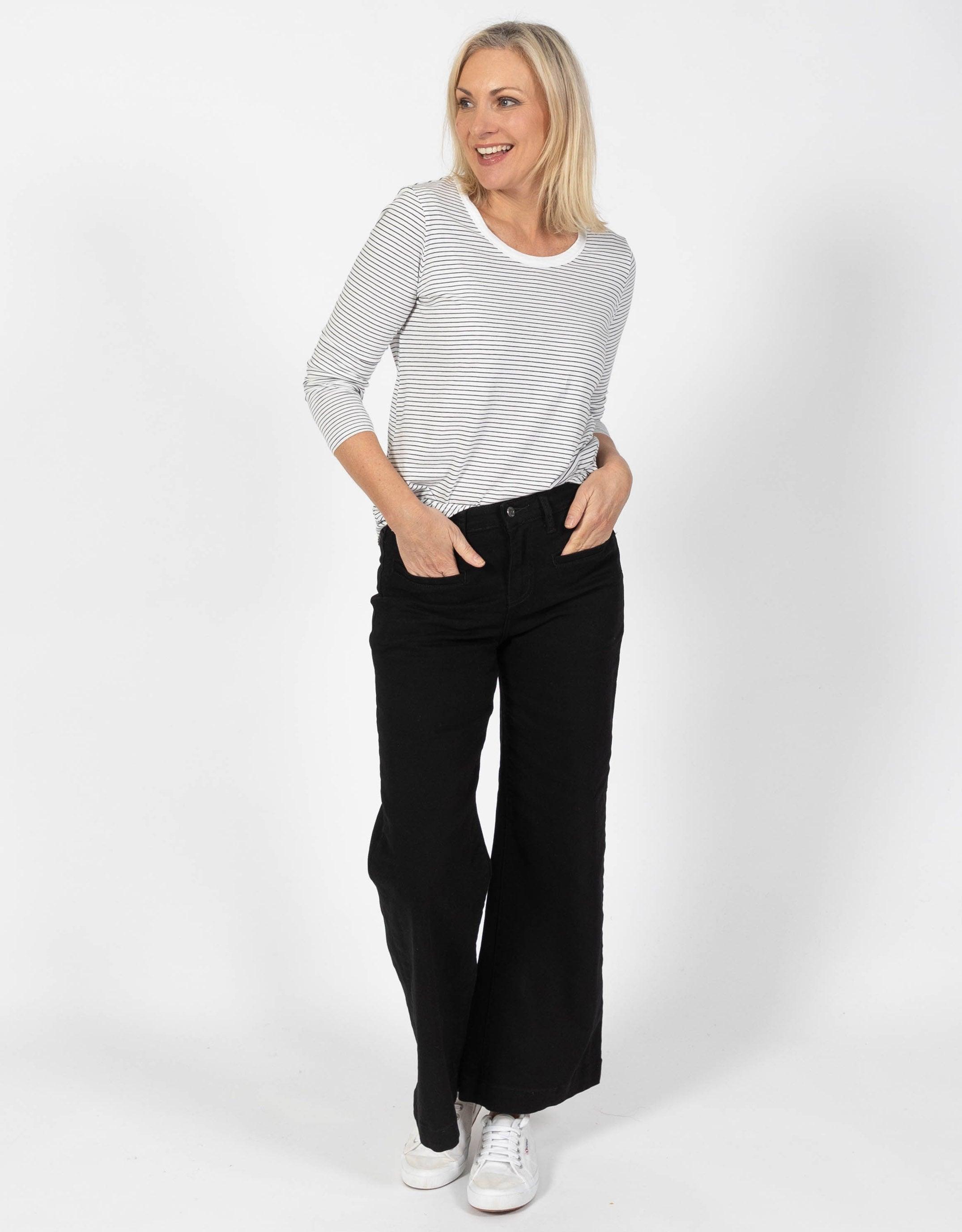 Kireina - Freya Jeans - Black - White & Co Living Jeans
