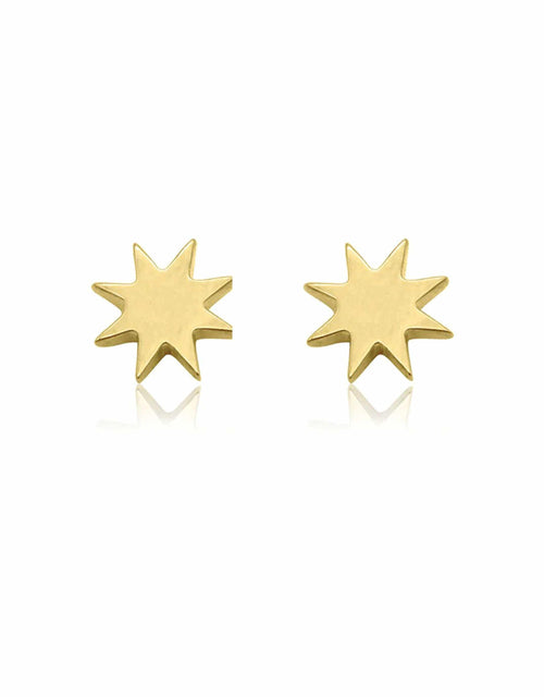 Linda Tahija Jewellery - Sol Stud Earrings - Gold - paulaglazebrook Accessories