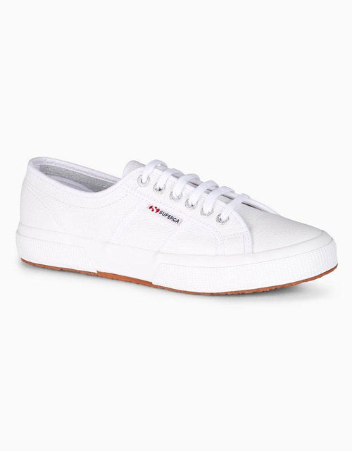 Superga Leather Sneakers - White Leather Tennis Shoes