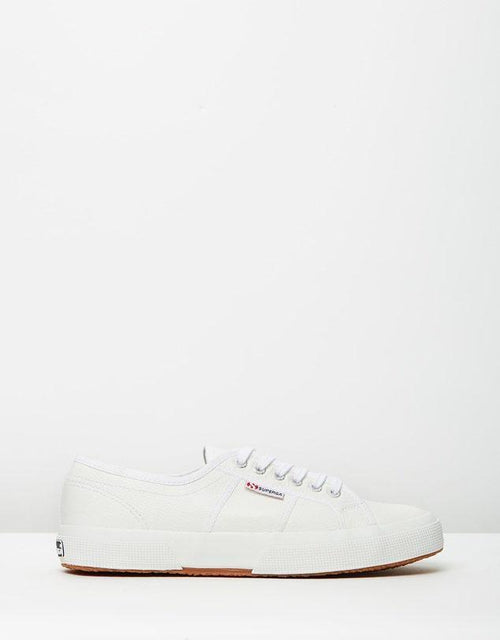 Superga Leather Sneakers - White Leather Tennis Shoes