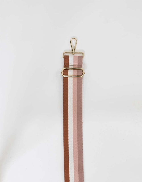 paulaglazebrook. - Bag Strap Stripe - Blush/White - paulaglazebrook Accessories