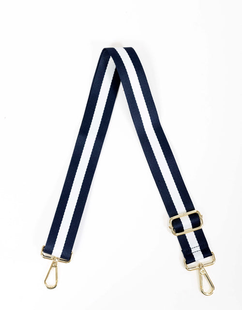paulaglazebrook. - Bag Strap Stripe - Navy/White - paulaglazebrook Accessories