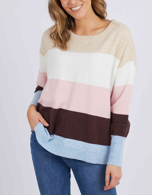 elm-nellie-stripe-knit-chocolate-oatmeal-pink-sky-stripe-womens-clothing
