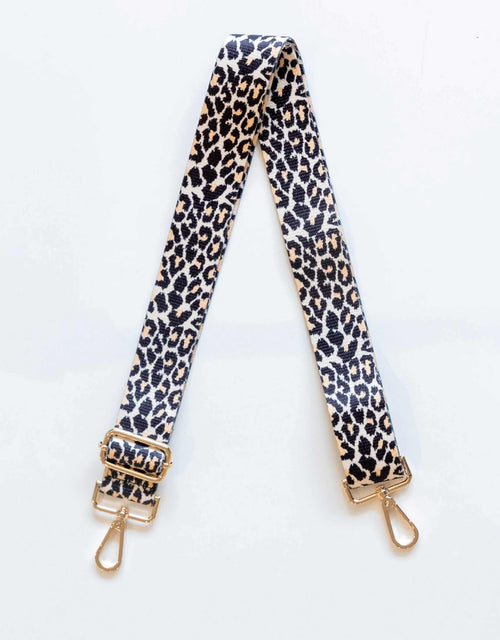 paulaglazebrook. - Leopard Bag Strap - Tan - paulaglazebrook Accessories