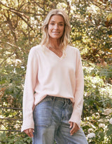 Atelier Wool Cashmere Knit - Ice Pink