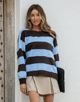 132-fashion-frankie-knit-choco-powder-blue-stripe-womens-clothing