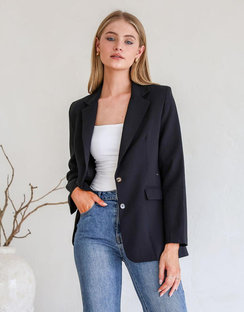 132-fashion-jolie-cotton-blend-blazer-black-womens-clothing