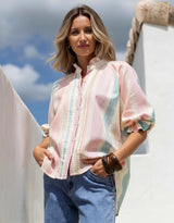 132-fashion-lumi-puff-sleeve-blouse-gelato-stripe-womens-clothing