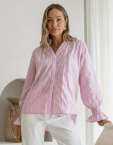 132-fashion-mila-heart-stripe-blouse-pink-white-womens-clothing