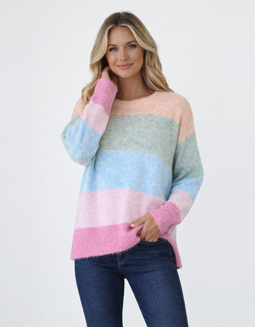 132-fashion-paloma-stripe-knit-sage-blue-pink-womens-clothing