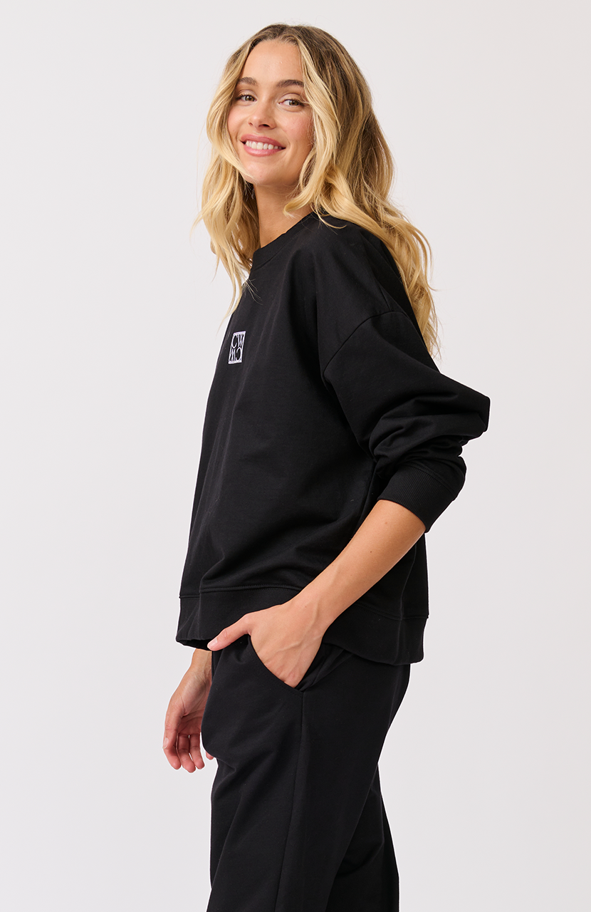 Ada Slim Sweater - Black