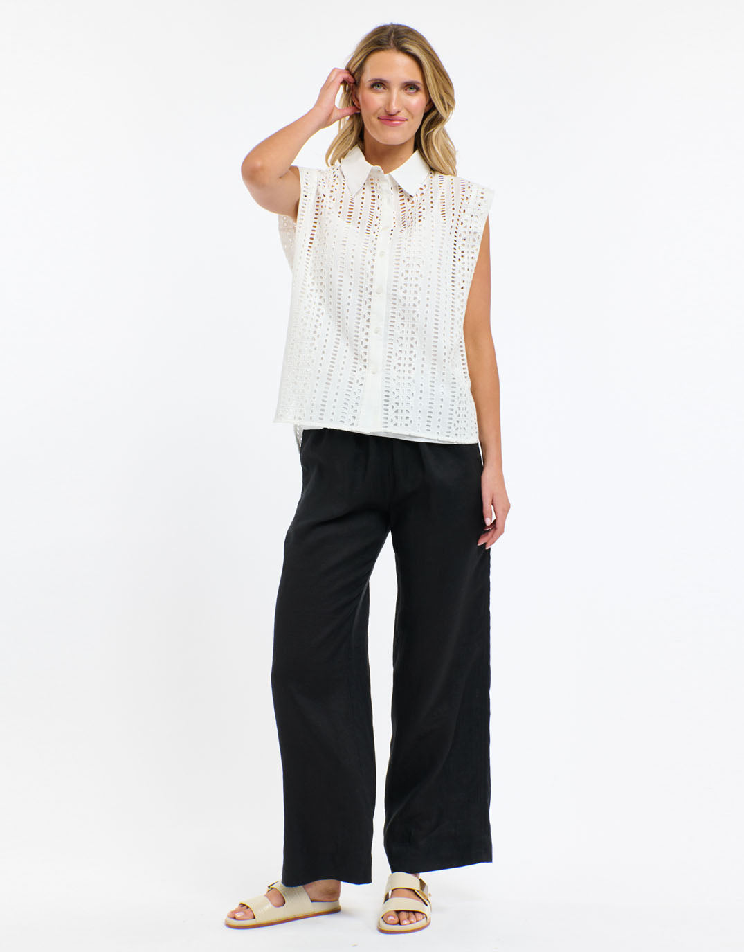 365-days-casey-embroidered-top-white-womens-clothing